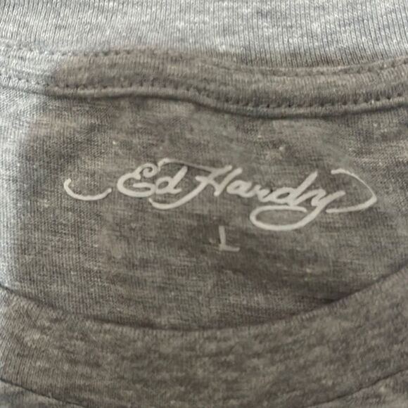 Nwt Ed hardy cropped top size large - Picture 4 of 4